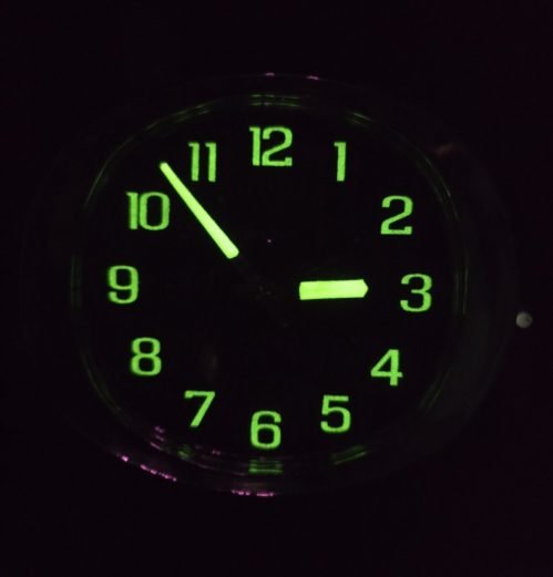 Vintage Westclox Big Ben Wind Up Alarm Clock Black Silver Glow in Dark WorksREAD