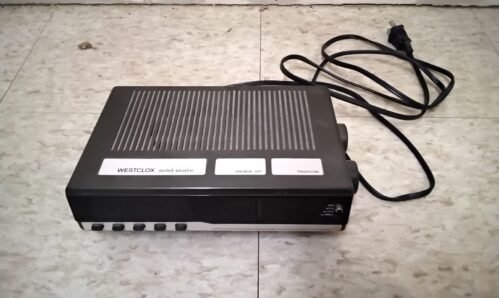 Vintage Westclox Solid State 80146 Digital Alarm Clock AM/FM Radio Retro