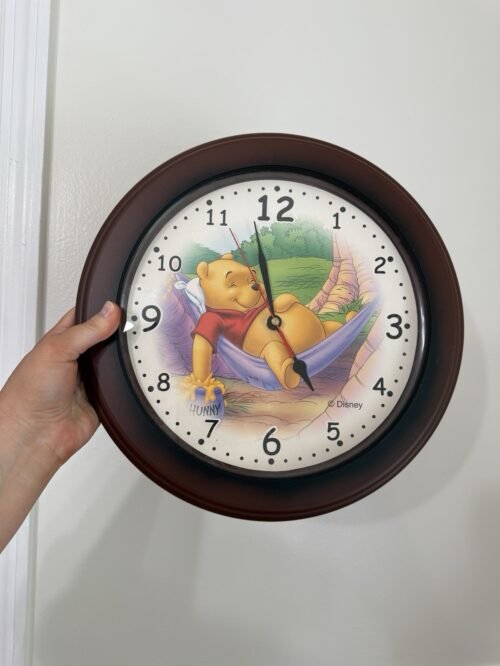 Vintage Winnie the Pooh Disney Wall Clock