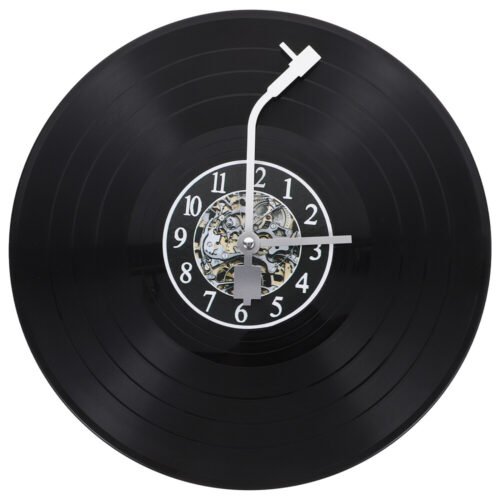 Vinyl Wall Decor Unique Clock Record Home Modern Decorative Indoor Clocks