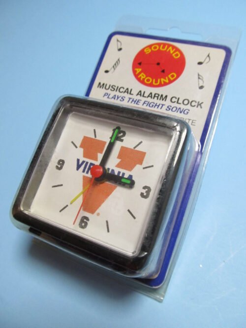 Virginia Cavaliers Mini Travel Alarm Clock Official NCAA Licensed Product NIP