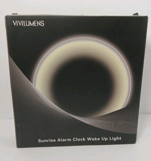 Vivilumens Sunrise Alarm Clock, Wake-up Light, White Noise Sound Machine