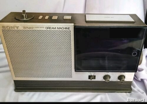 Vtg 1979 Sony Dream Machine Digital Clock Radio Alarm ICF-C22W Working