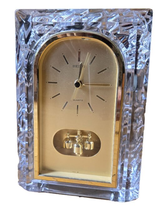 VTG SEIKO DESK CLOCK QQZ127S JAPAN
