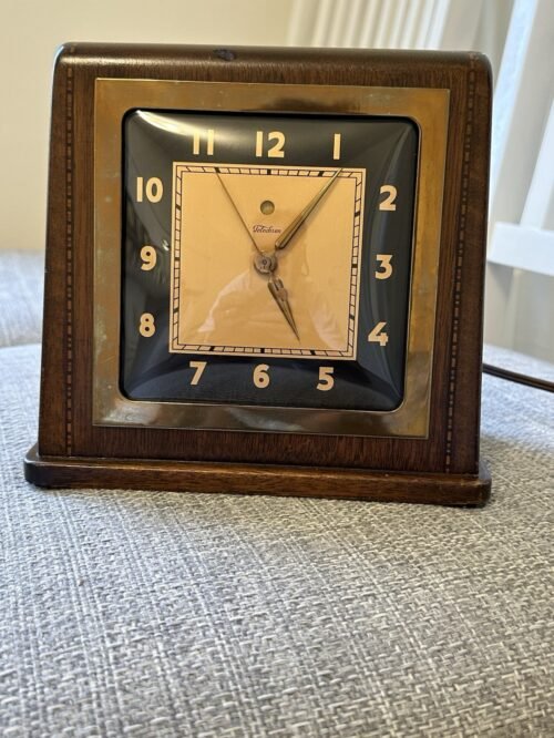 Vtg Telechron Pharaoh (4F61) Electric Clock **WORKING & CLEAN** All Original!