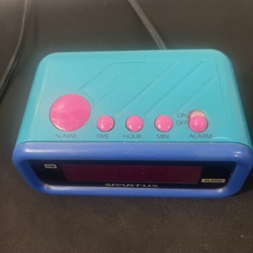 VTG Westclox~Retro Color~Block~Digital Alarm Clock~#127861~Vintage~Tested/WORKS