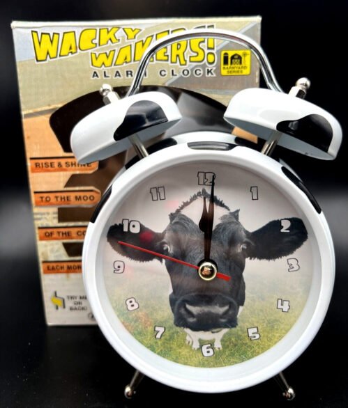 Wacky Wakers Cow Sound Alarm Clock - Barn Yard Series
