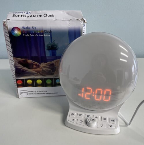 Wake Up Light Sunrise Alarm Clock for Kids, Heavy Sleepers, Bedroom, with Sunris