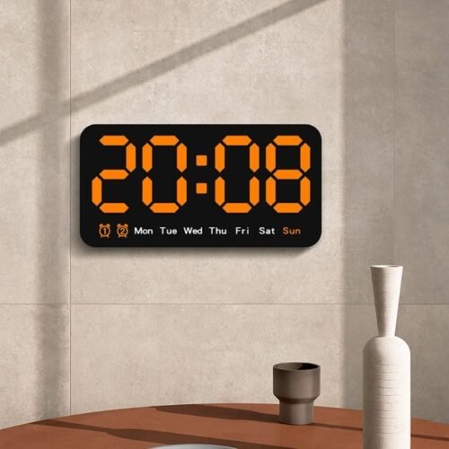 Wall mounted Digital LED Clocks Temperature Date Display Table Clock
