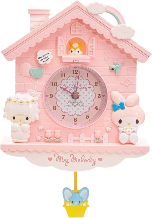 卡通挂钟Wall Clock 12 Inch Cartoon Swing Creative Children Colorful Wall Clock Quart
