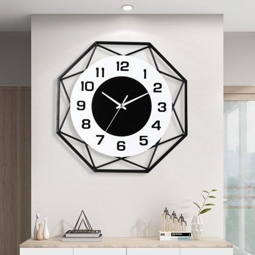 Wall Clock13inch Decorative Wall ClocksSilent Non-Ticking Quality Quartz Wall...