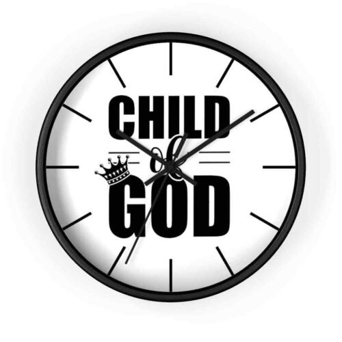 Wall Clock "Child of God"