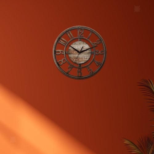 Wall Clock Decorative Large Arabic Numerals 11 inch for Cafe Bar School DEN