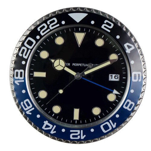 Wall Clock Modern Metal Design Art Wall Clock Home Large Digital Luminescent