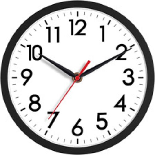 Wall Clock Modern Small Wall Clocks Battery Operated 8 16Inch Silent Non Ticking