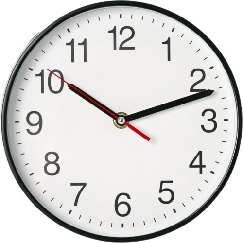 Wall Clock, Modern Wall Clocks Battery, Silent Non-Ticking Analog Classic for Of