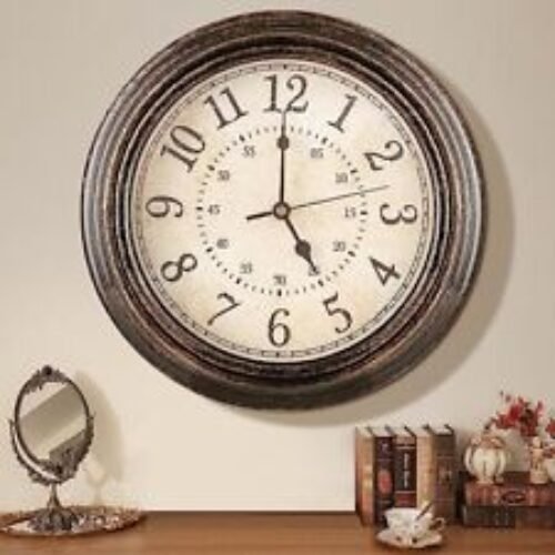 Wall Clocks for Living Room Decor & 12 Inch Large Wall