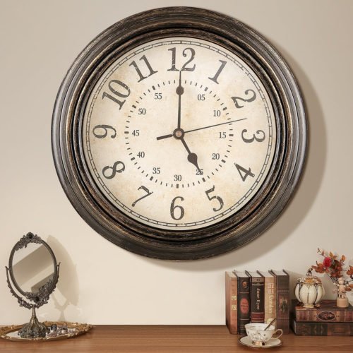 Wall Clocks for Living Room Decor & 12 Inch Large Wall Clock,Keep-Accurate-Time