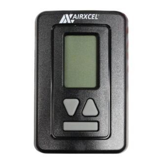 Wall Mount Digital Thermostat - 12VDC, Single Stage, Black