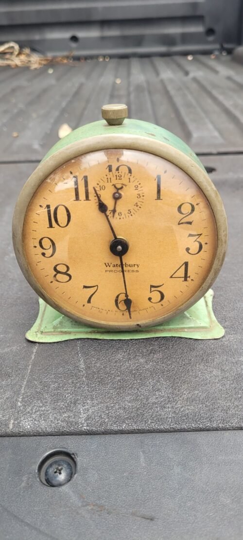 Waterbury Progress Wind-up Alarm Clock