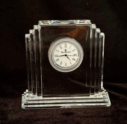 Waterford Crystal Metropolitan Clock Made in Ireland