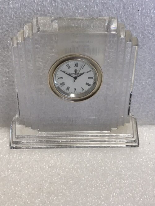Waterford Crystal Metropolitan Clock Made in Ireland