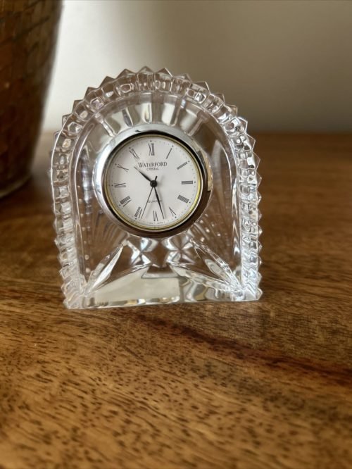 Waterford Crystal Small Mantle Clock