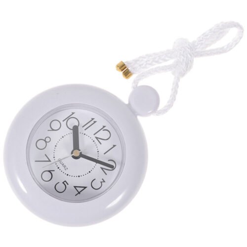 Water Resistant Clock Bathroom Battery Waterproof Wall Office