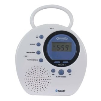 Water Resistant Digital AM/FM Bluetooth Shower Clock Radio with Digital Tuning photo Water Resistant Digital AM/FM Bluetooth Shower Clock Radio with Digital Tuning featured image