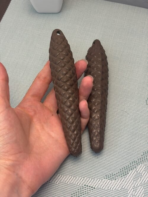 Weights for wall clocks, cones, rare antique weights, weights for clocks