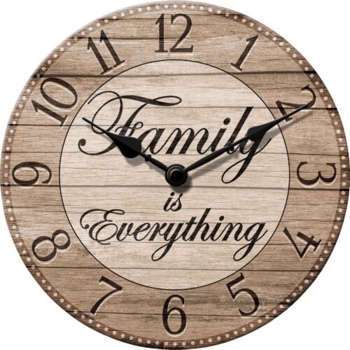 Westclox 11 In. Family Is Everything Wall Clock 33348 Westclox 33348