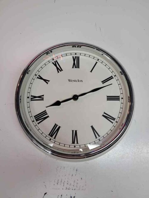westclox 12" white wall clock / sn2564 R4