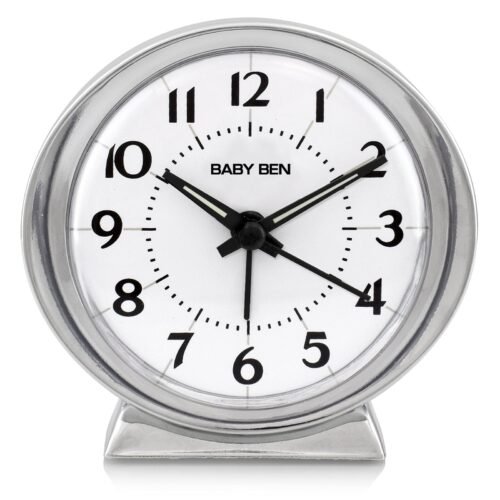 Westclox Baby Ben Classic Alarm Clock Retro Design Loud Alarm Portable 1964