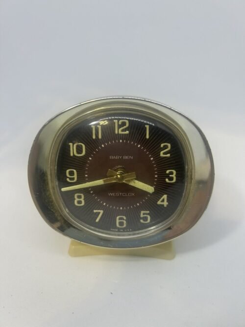 Westclox Baby Ben Wind Up 1970s Alarm Clock