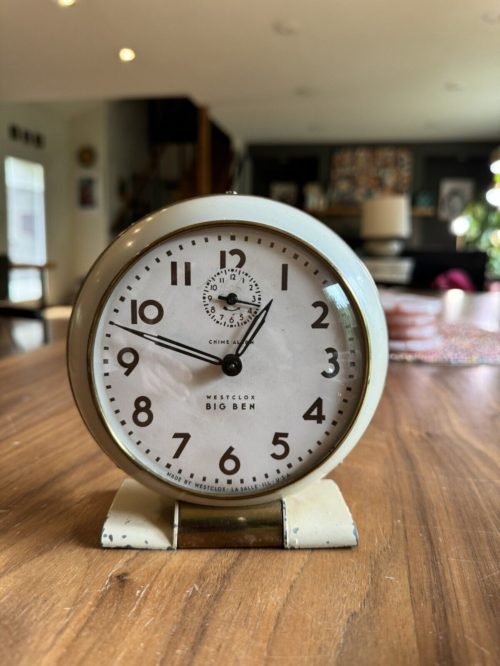Westclox Big Ben Chime Alarm Desk Clock