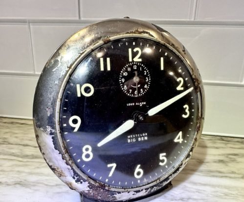 Westclox Big Ben Loud Alarm Clock - Made in Canada Industrial Decor - Vintage