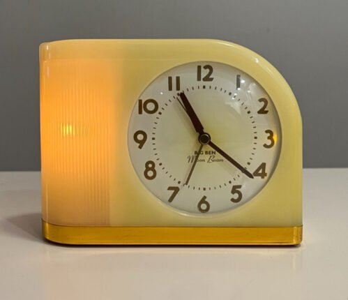 WESTCLOX BIG BEN MOONBEAM CLOCK MODEL #43000 FLASHING LIGHT ALARM/SNOOZE-TESTED