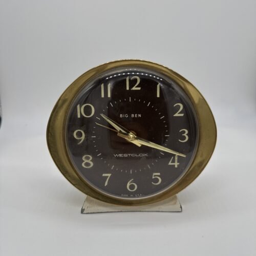 Westclox Big Ben Retro Black Analog Alarm Clock