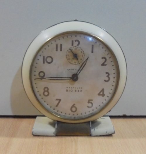 WESTCLOX BIG BEN VTG TABLE ALARM CLOCK MODEL 69-C