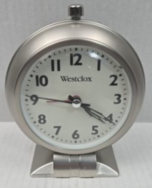 Westclox Classic Alarm Clock Full Size Battery Powered Night Light Tested Works