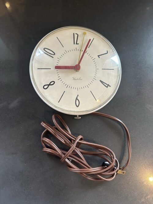 Westclox MCM Electric Wall Clock βPrimβ USA Vintage Original Retro-Works