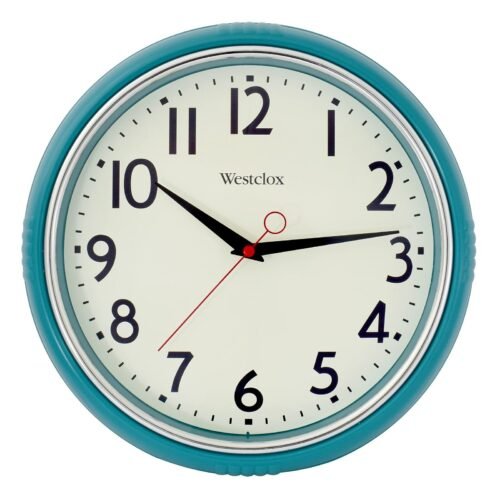 Westclox Retro Wall Clock Vintage 1950s Vintage Wall Clock for Retro Kitchen ...