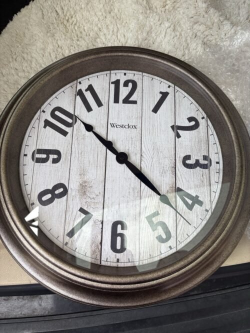 Westclox Round Clock
