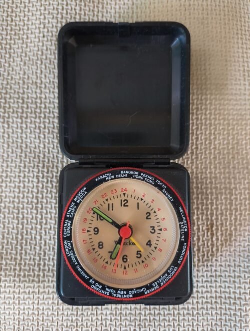 WESTCLOX World Time - Travel Alarm Clock - 47506 ** MINT **