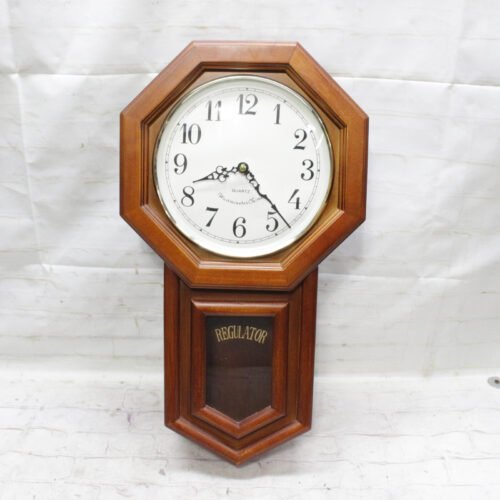 Westminster Chime Regulator Wall Clock Vintage 22.5'' X 12.5''