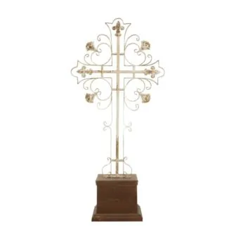 White Iron French Country Sculpture photo White Iron French Country Sculpture featured image
