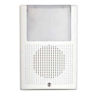 White Plastic Wireless Night Light Doorbell Kit