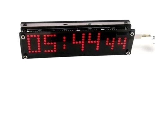 WiFi LED Matrix Clock DIY Alarming Clock Module
