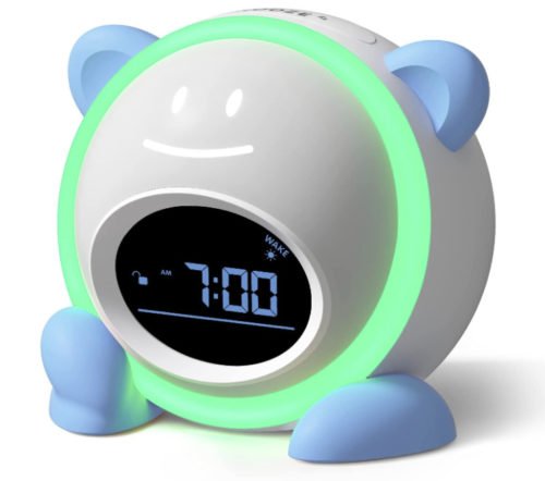 Windflyer Kids Alarm Clock with Night Light Nap Timer Sleep music for boy girl