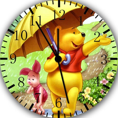 Winnie The Pooh Frameless Borderless Wall Clock Nice For Gifts or Decor Z07